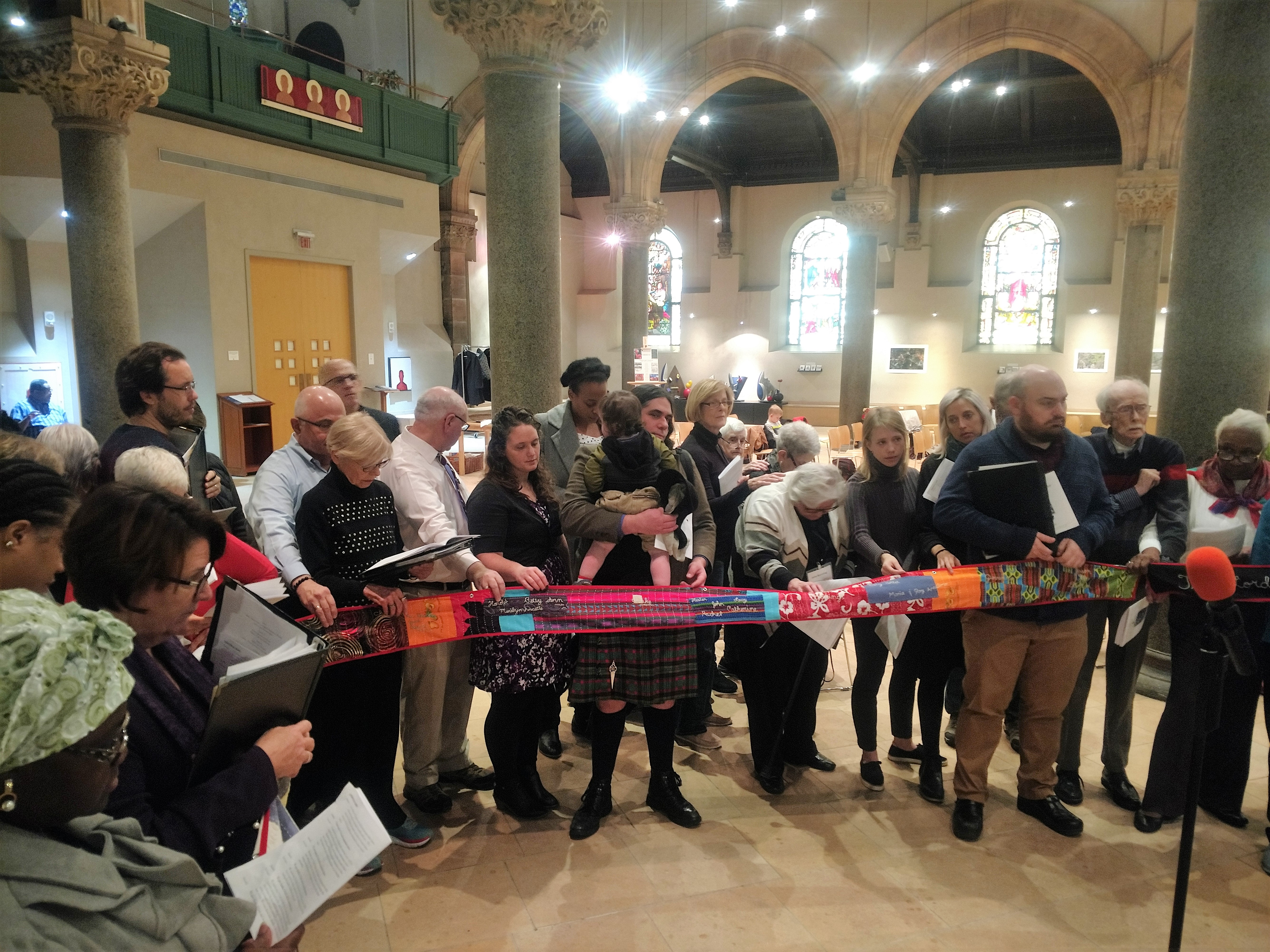 All Saints cloth for my blog